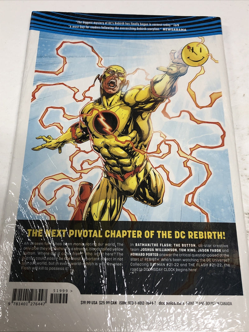 Batman The Flash The Button Deluxe Edtion (2018) DC HC Joshua Williamson