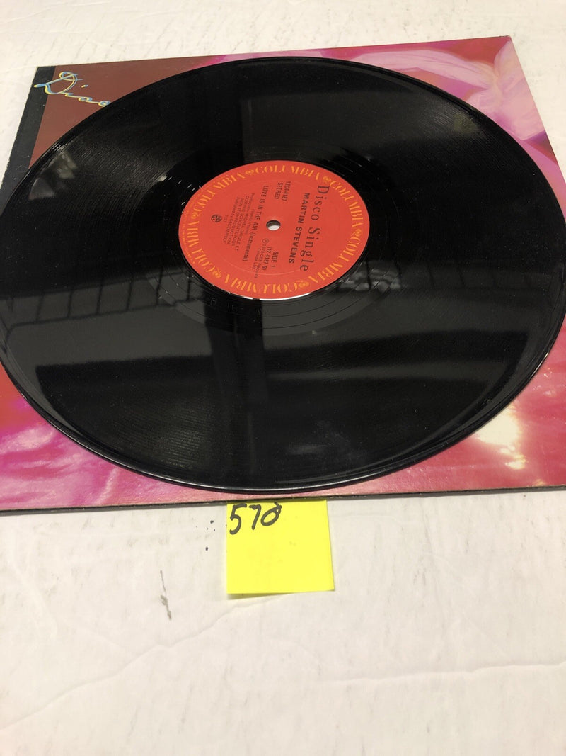 Martin Stevens Love Is In The Air  Vinyl Single