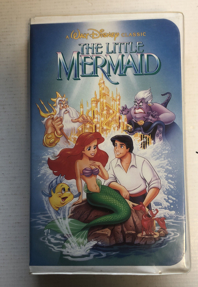 Disney The Little Mermaid Banned Cover (VHS)