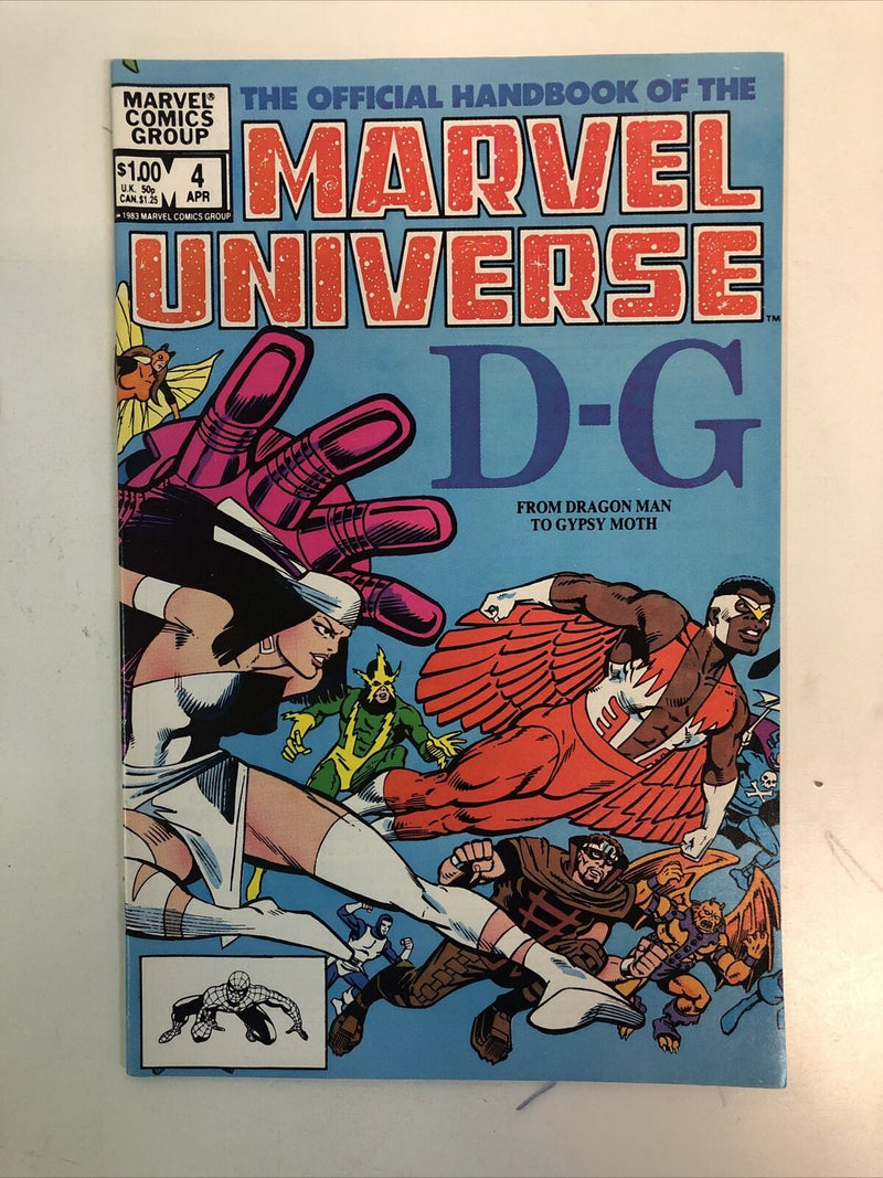 The Official Handbook Of The Marvel Universe (1982) Set# 1-15 Missing # 6-8 (VF)