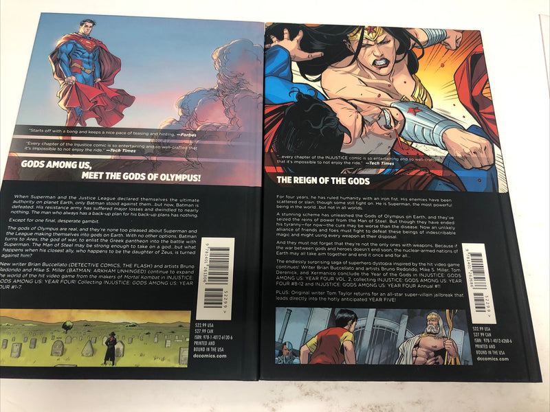 Injustice Gods Among Us Year Four Vol.1-2 (2016) DC Comics HC Mike Miller
