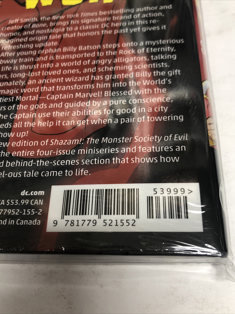 Shazam! The Monster Society Of Evil (2023) DC Comics HC Jeff Smith