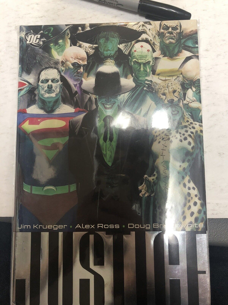 Justice Vol.2 (2007) Dc Comics TPB HC Jim Krueger