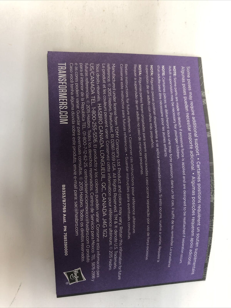Transformers Titans Return Darkmoon & Astrotrain(2015)Complete Mint w/instruc