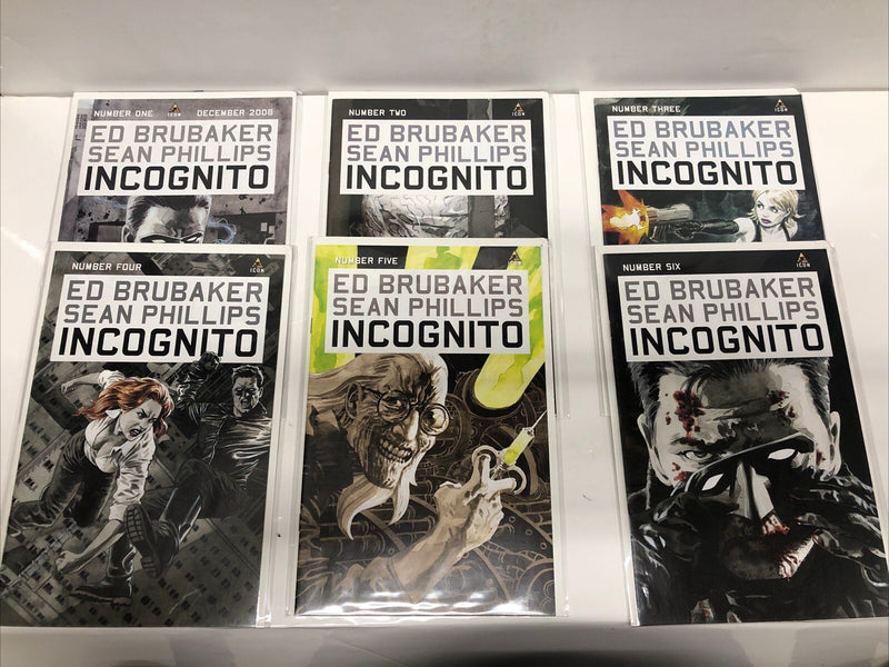 Incognito (2008) Set Issue # 1-6 • Incognito Bad Influences (2005) Set # 1-5