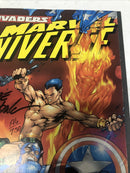 Marvel Universe (1998) 1 Variant • Marvel Comics • Signed Steve Epting • Stern