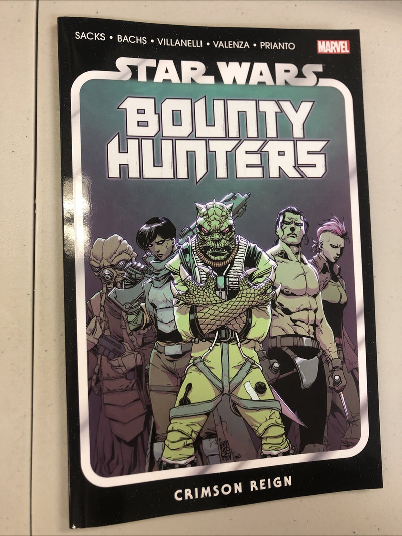 Star Wars Bounty Hunters Crimson Reign (2022) Marvel  TPB SC