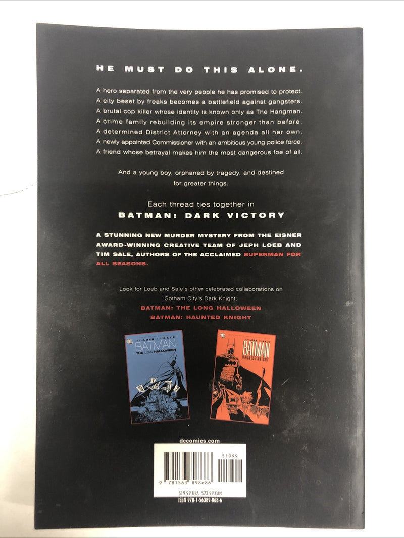 Batman Dark Victory (2001) by Jeph Loeb (VF/NM) DC Comics | TPB