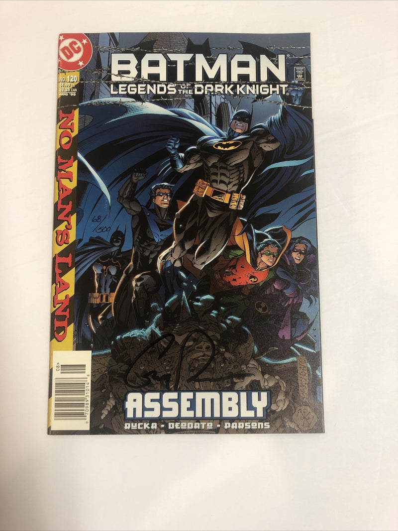 Batman Fruit Of The Earth Collection Signed By Dan Jurgens & Greg Rucka (NM)