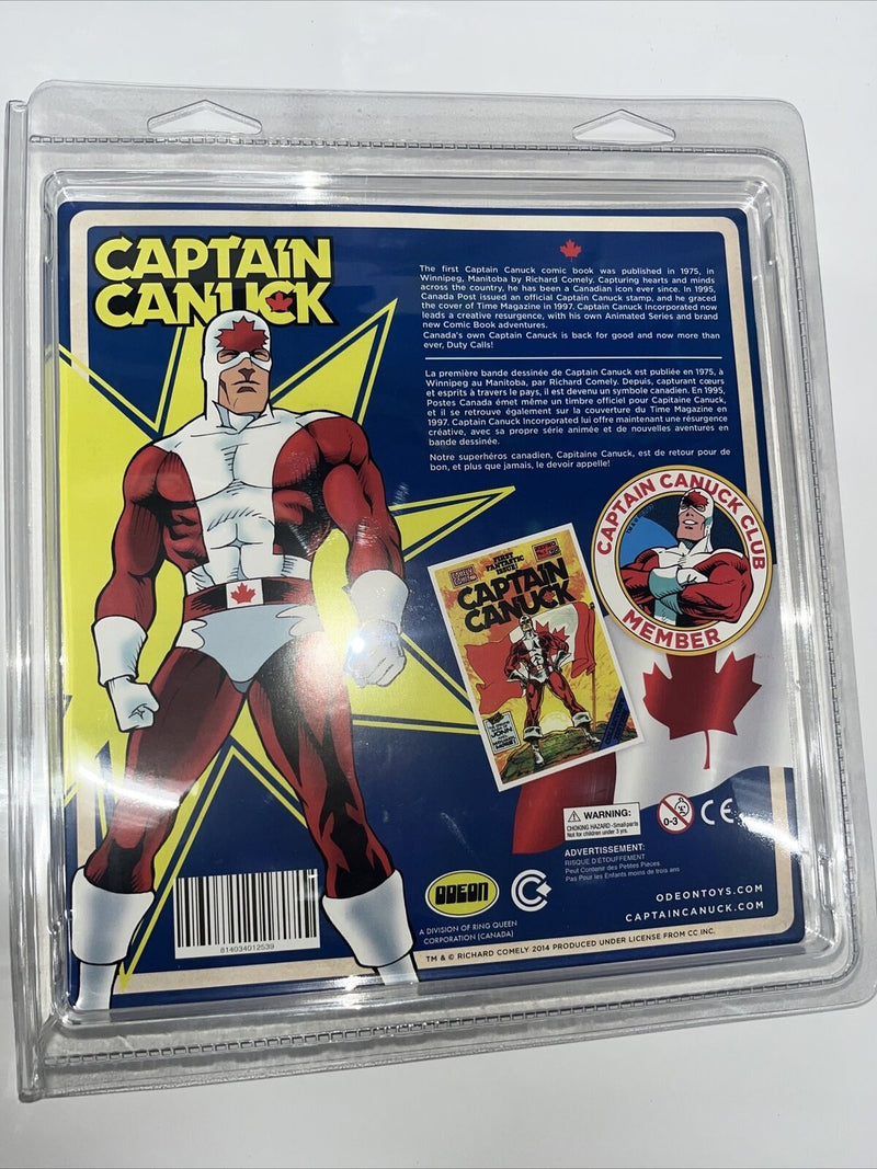 Captain Canuck 8” Figurine (2014)  Odeon Toys Richard Comely