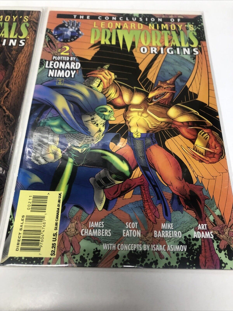 Leonard Nimoy’s Primortals Origns (1996) Set Issue