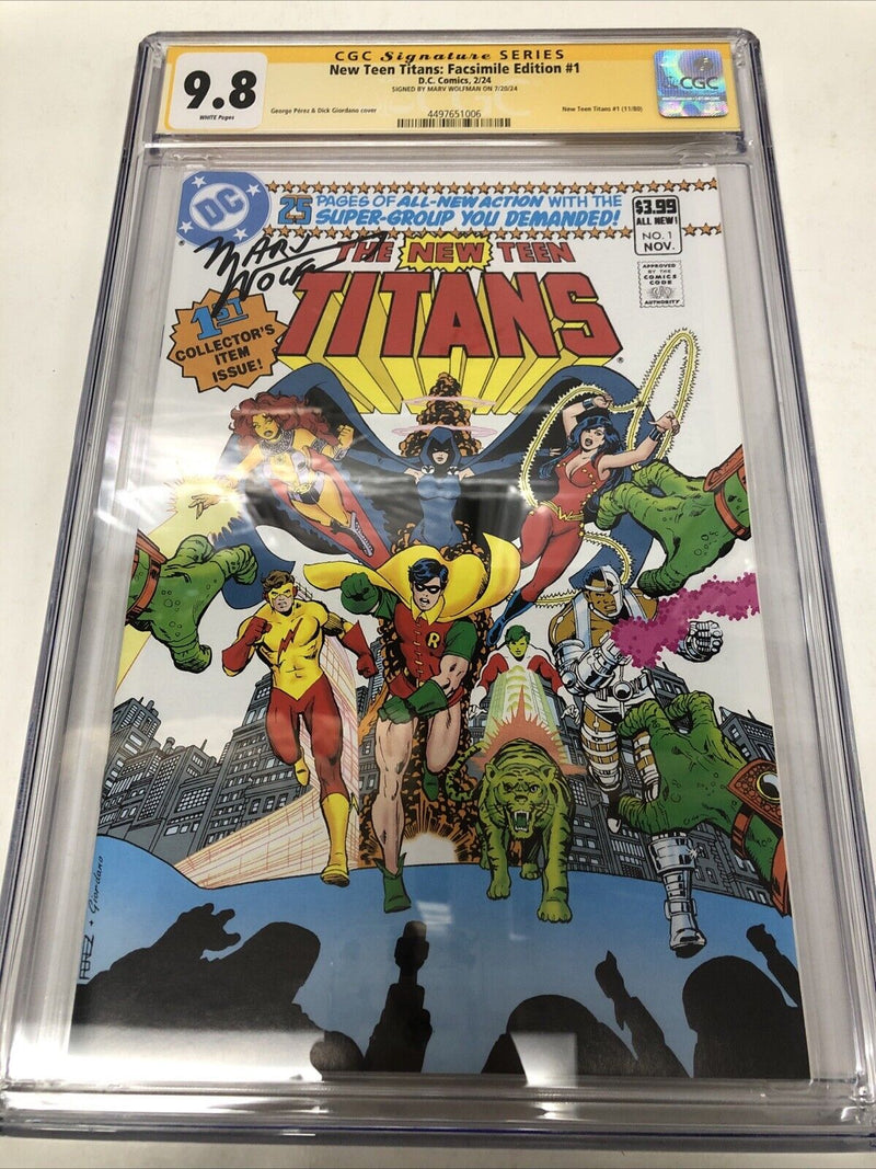 New Teen Titans : Facsimile edition  (2024)