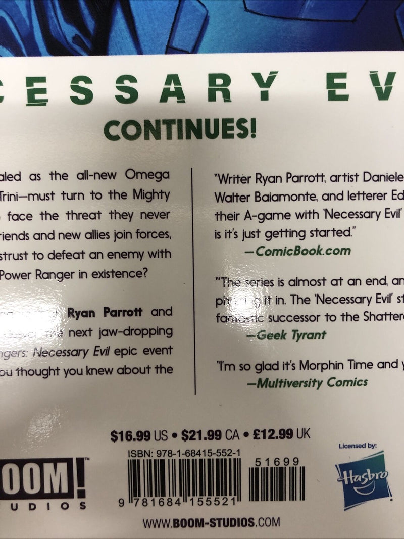 Mighty Morphin Power Rangers (2020) TPB • Boom Studios • Ryan Partott • Nicuolo