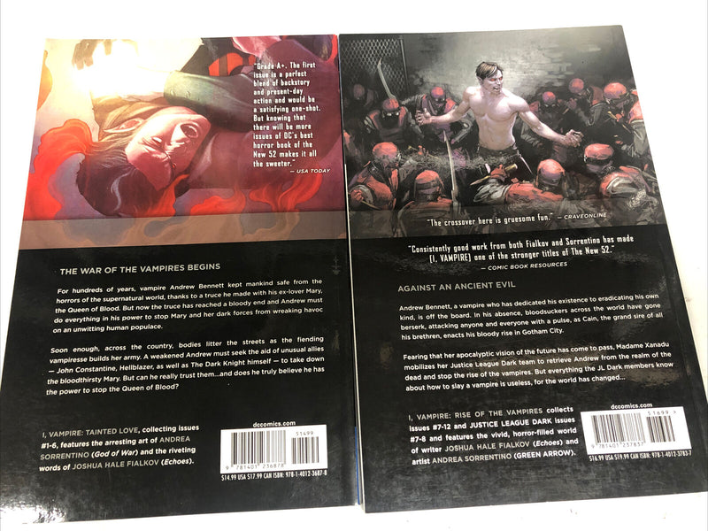 I, Vampire Vol.1-2  (2013) DC Comics TPB SC Fialkov