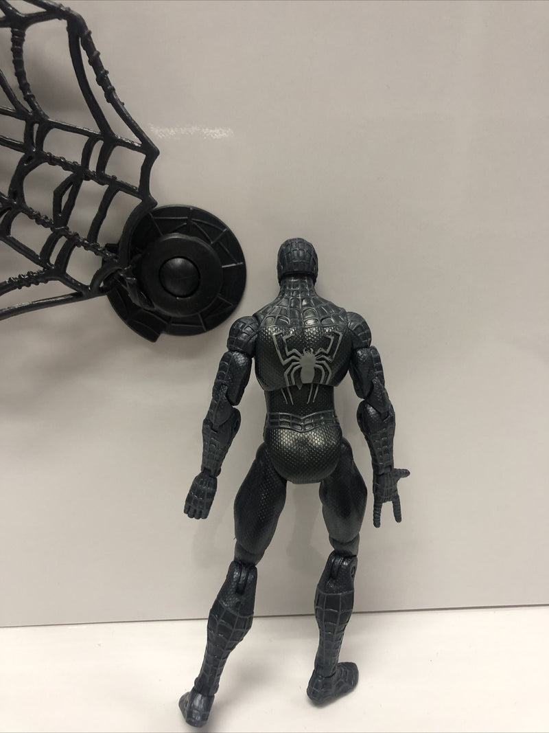 Spider Man 3• Toybiz • Marvel Action • Spider Sense • 5.5" • Movie • Blacksuite