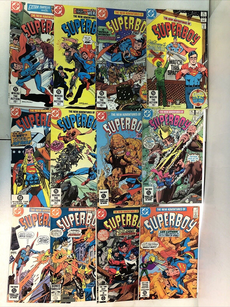 The New Adventures Of Superboy (1990) Starter Consequential Set