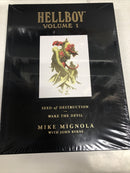 Hellboy Vol.1 Seed Of Destruction Wake The Devil (2008) HC Dark Horse M. Mignola
