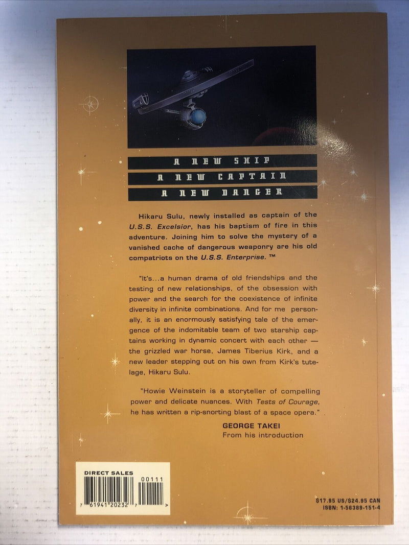 Star Trek Tests Of Courage (1994) By Howard Weinstein TPB DC Comics
