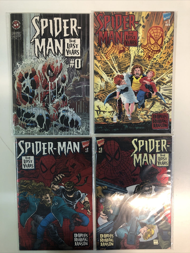 Spider-Man The Lost Years (1996) Complete Mini Series