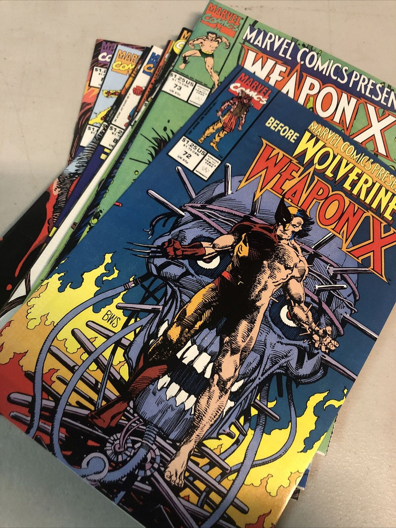 Marvel Comics Presents #72-84 (VF/NM) Missing #76 Set Weapon X Barry Smith Art