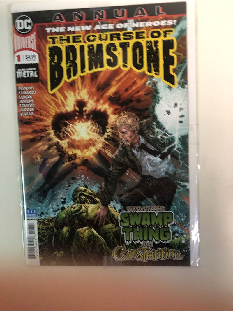 The Curse Of Brimstone (2018) Starter Set # 1-7 & Annual # 1 (NM) DC Comics