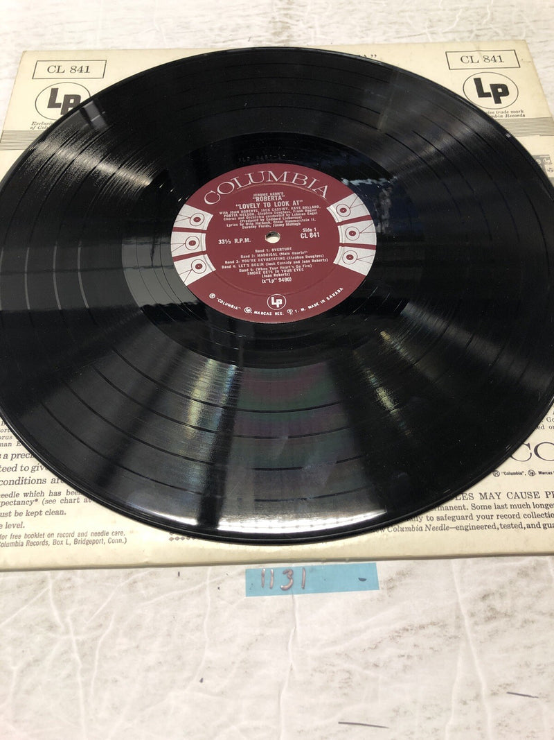 Jerome Kern’s Roberta  Lovely To Look At Vinyl  LP Album
