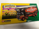 CORGI SHOWMANS CIRCUS FODEN CLOSED POLE TRUCK  SILCOCK OF WARRINGTON