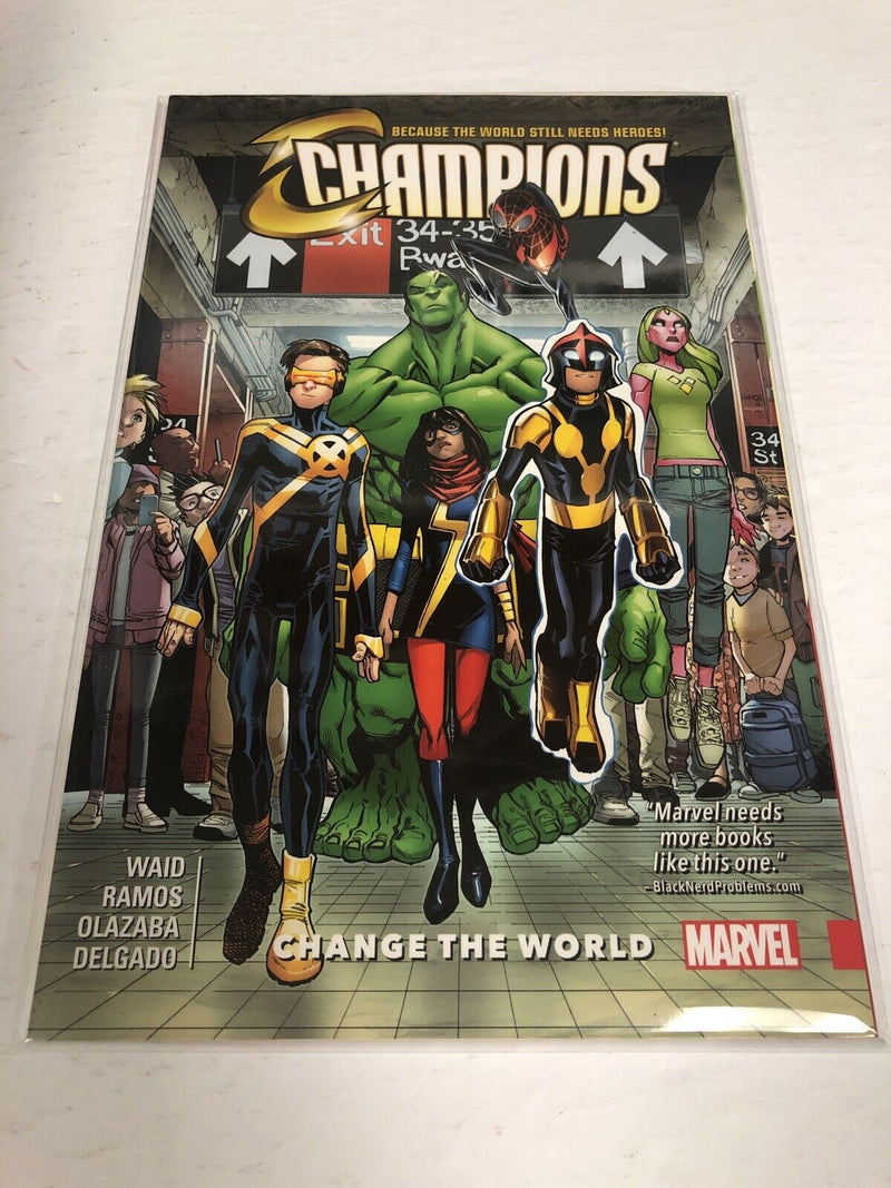 Champions Vol 1: Change The World TPB Softcover (2017) Waid