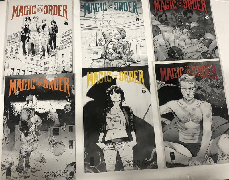 The Magic Order (2018) Set Issue