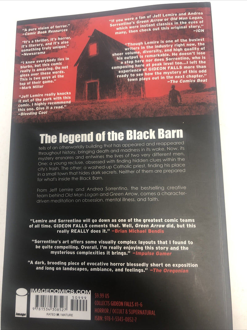 Gideon Falls Vol.1 The Black Barn  (2018) Image  TPB SC Jeff Lemire