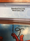 Daredevil #v2  (2000) #10  (CGC 9.6 WP) Origin Echo