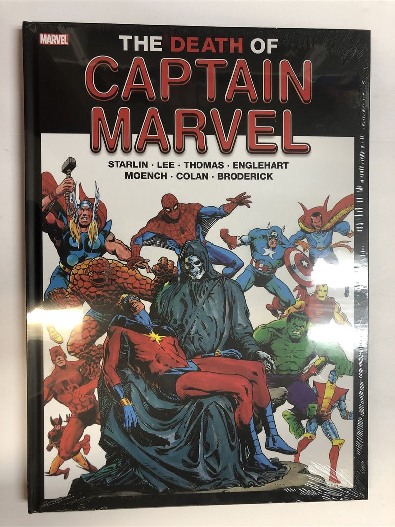 The Death Of Captain Marvel Gallery Edition (2021) Marvel HC Jim Starlin