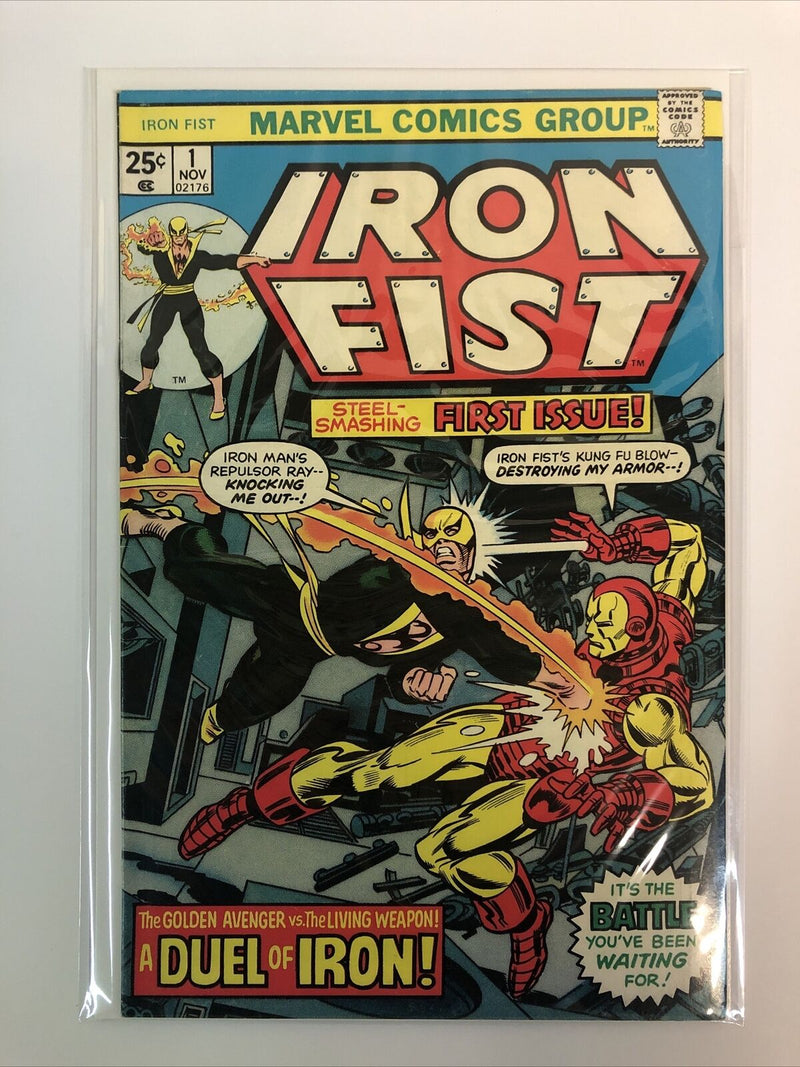 Iron Fist (1975) Complete Set # 1-15 (VG/F/VF) Marvel Comics Group # 14 REPRINT