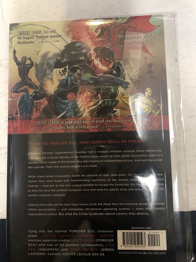 Justice League Vol.5: Forever Heroes (2014) Dc Comics TPB SC Geoff Johns