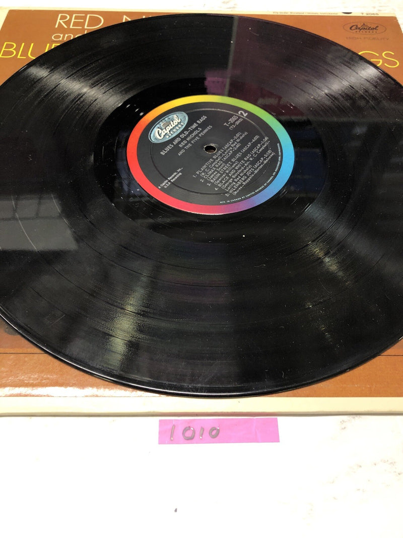 Red Nichols And The Five Pennies Blues And The Old Time Rags Vinyl  LP Album