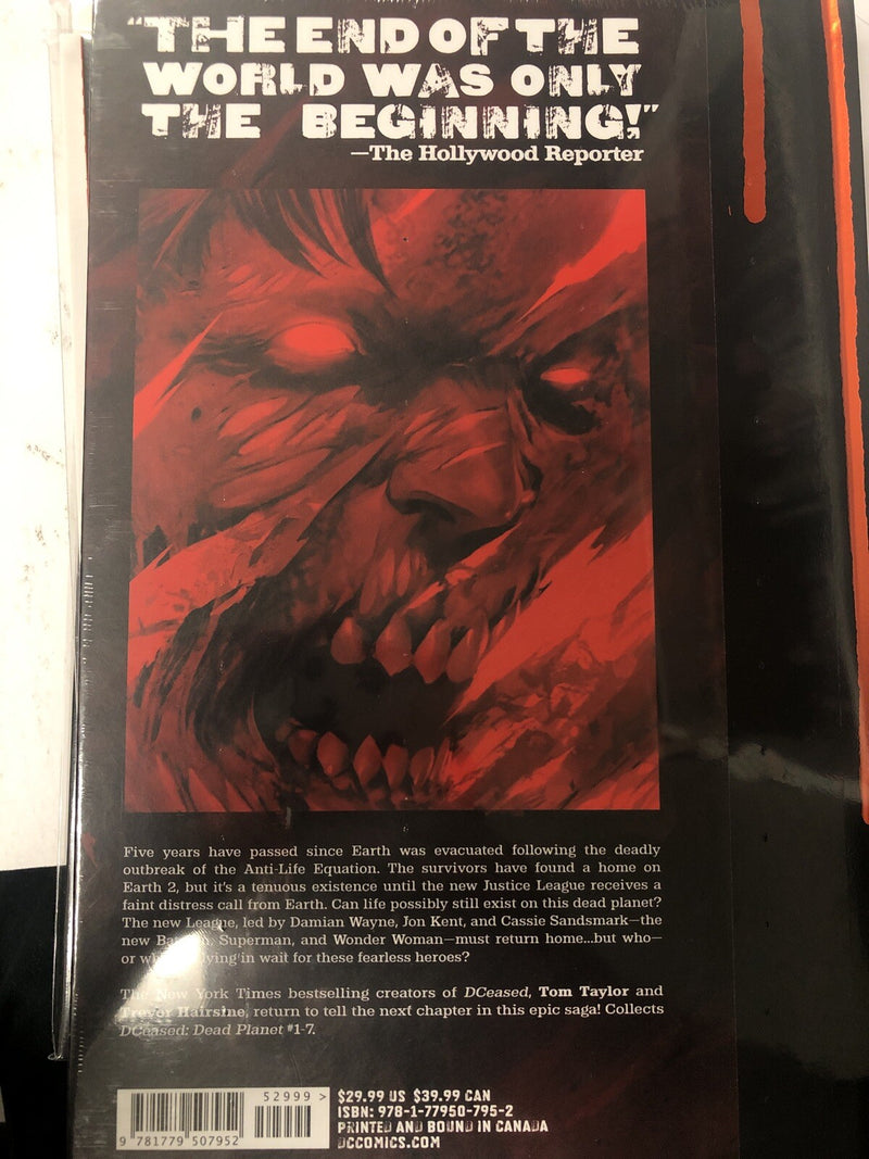 Dceased Dead Planet (2020) DC TPB HC Tom Taylor
