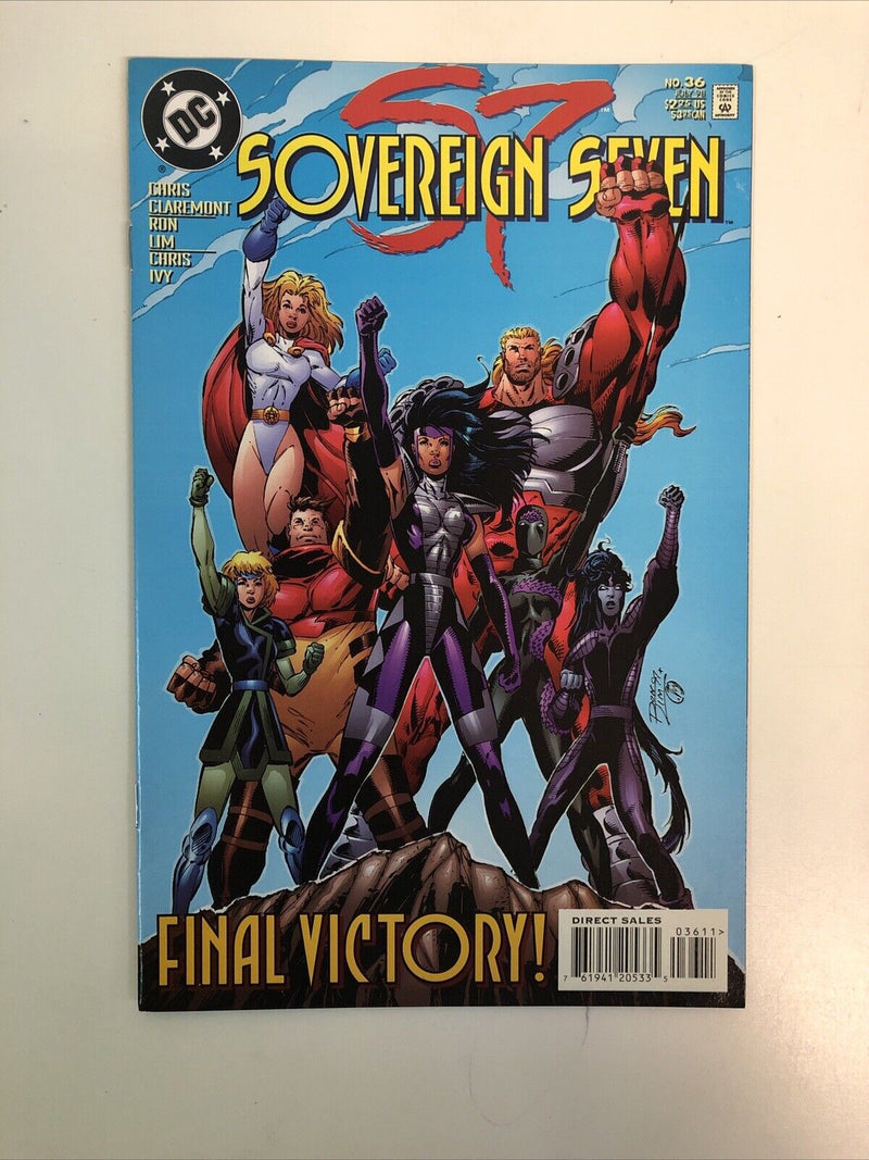 Sovereign Seven (1995) Complete Set # 1-36 & Annual # 1-2 & Plus # 1 (VF/NM) DC