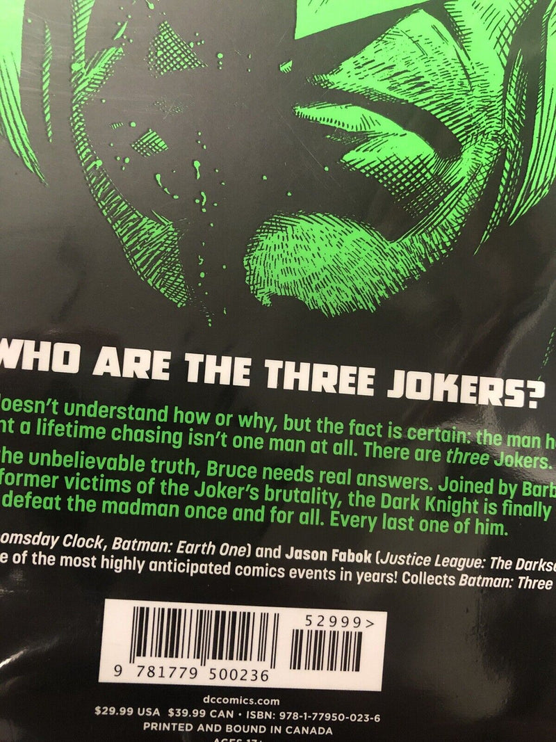 Batmant Three Jokers (2020) DC TPB HC Geoff Johns