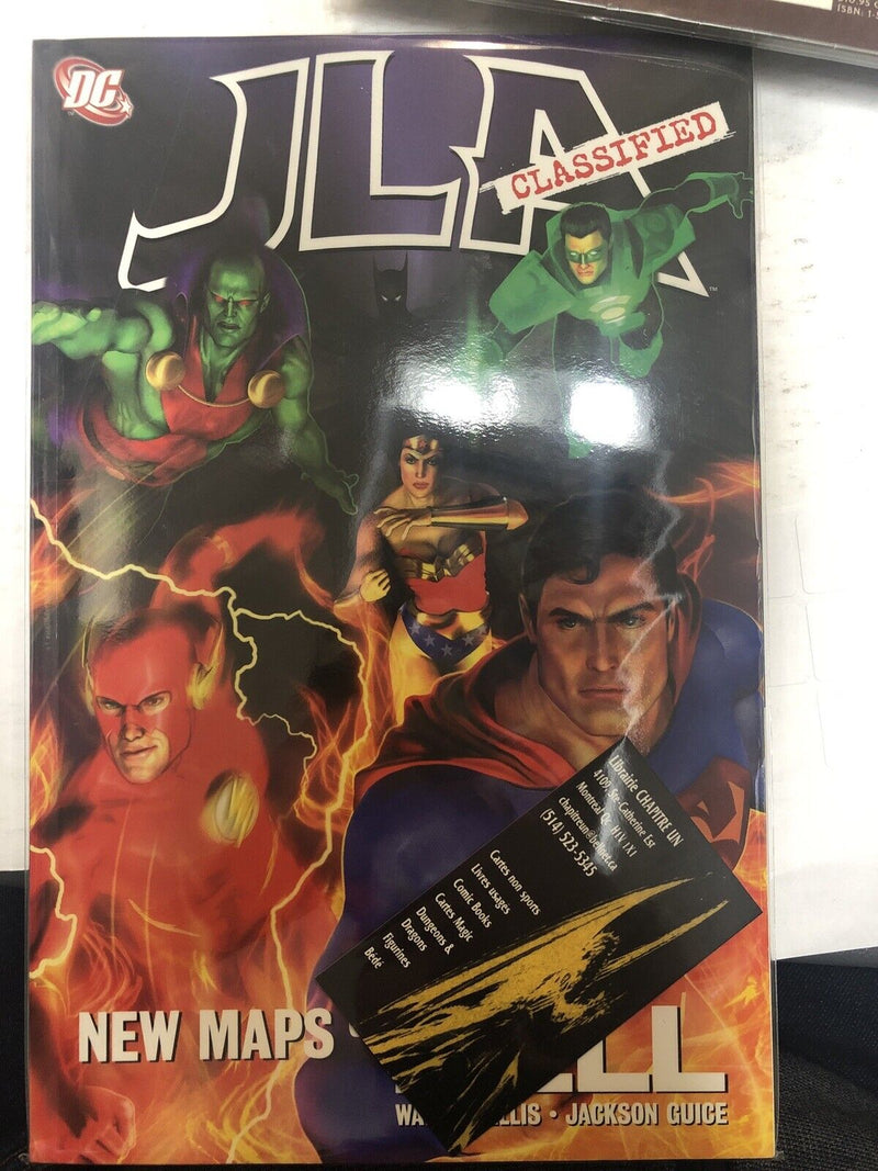 JLA Classified New Maps Of Hell  (2006) Dc Comics TPB SC Warren Ellis