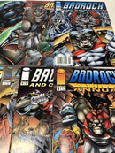 Badrock And Company Set #1-6 • Badrock #1A-2A• Annual # 1 (1995) • Image Comics