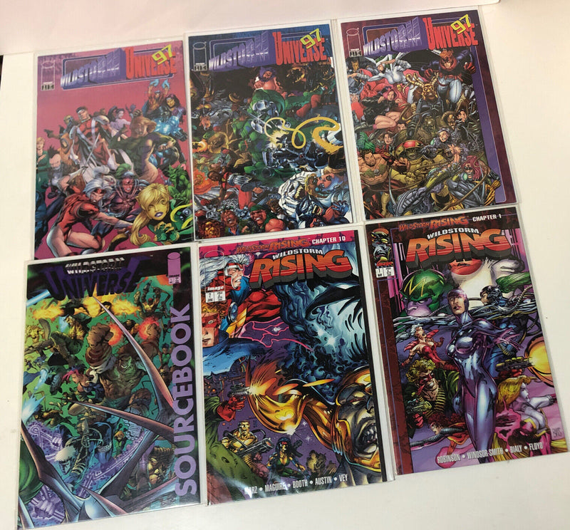 WildStorm Universe 97(1997)#1-3+Wildstorm #1-2 + Sourcebook #1 VF/NM Set ~ Image