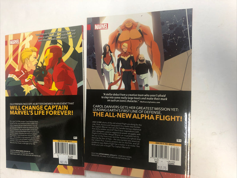 Captain Marvel Vol.1-2 (2017) Marvel TPB SC Anka