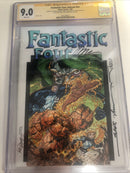Fantastic Four (1996)  (CGC 9.0) Signed Ramos * Signed Jim Lee*Williams*Sinclair