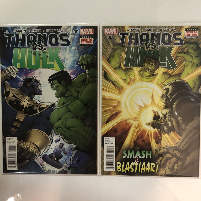 Thanos VS Hulk (2015) Complete Set