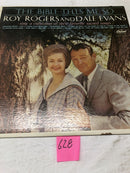 Roy Rogers And Dale Evans The Bible Tells Me So Vinyl LP Album
