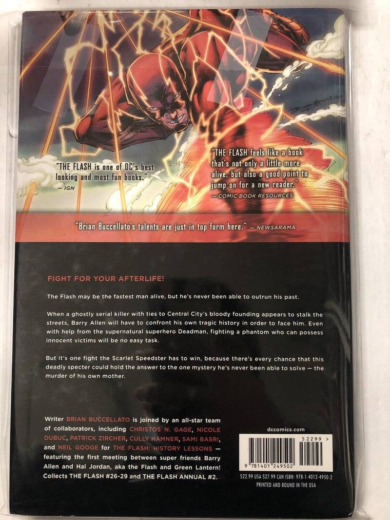 The Flash Vol.5: History Lessons (2015) Dc Comics TPB HC Brian Buccellato