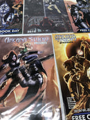 Arcana Presents Free Comic Book Day Set Of 7 Issues • O’Reilly • Sejic •Gallardo