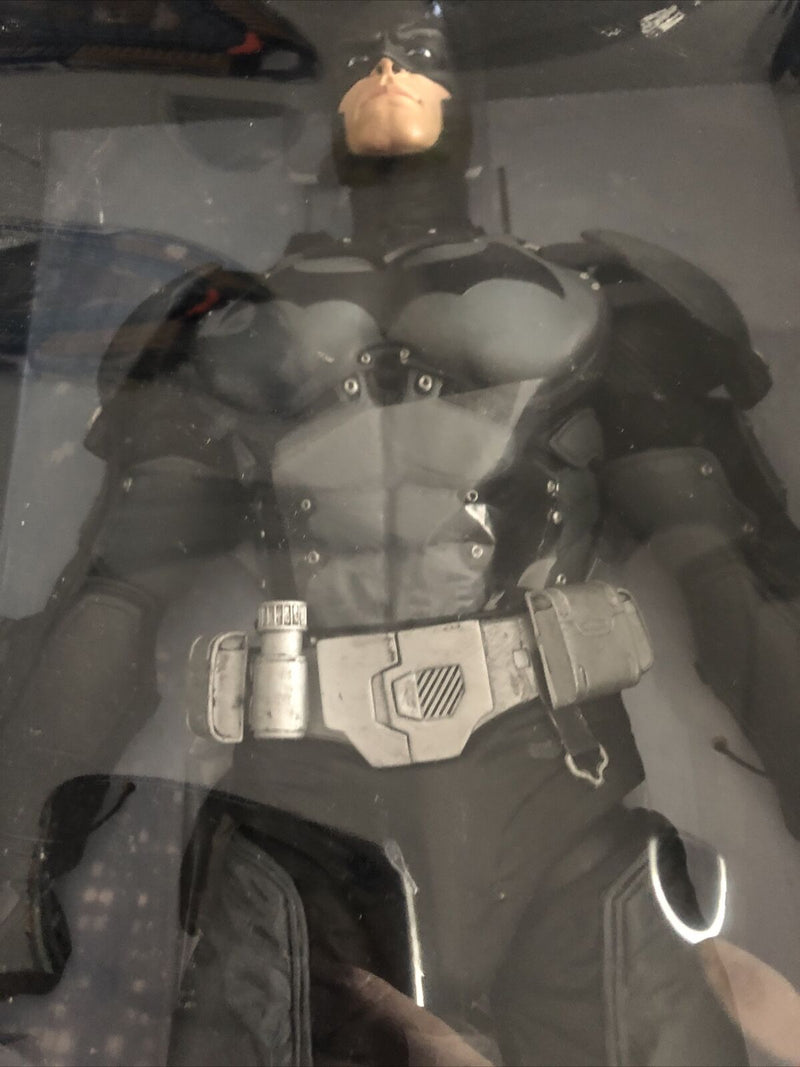 18" BATMAN figure ARKHAM ORIGINS deluxe 1/4-SCALE SERIES dark knight NECA DC WB