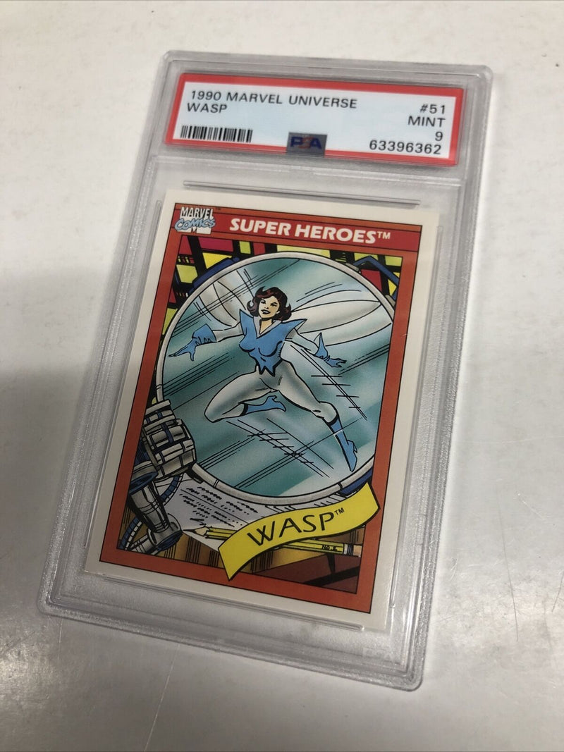 1990 Marvel Universe Super Heroes Wasp