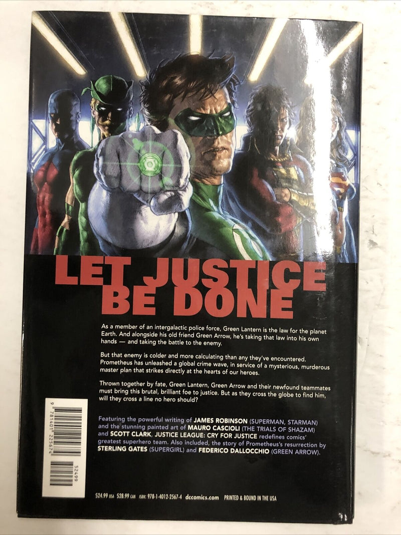 Justice League Cry For Justice By James Robinson (2010) HC DC Comics